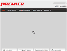 Tablet Screenshot of premiervendgroup.com